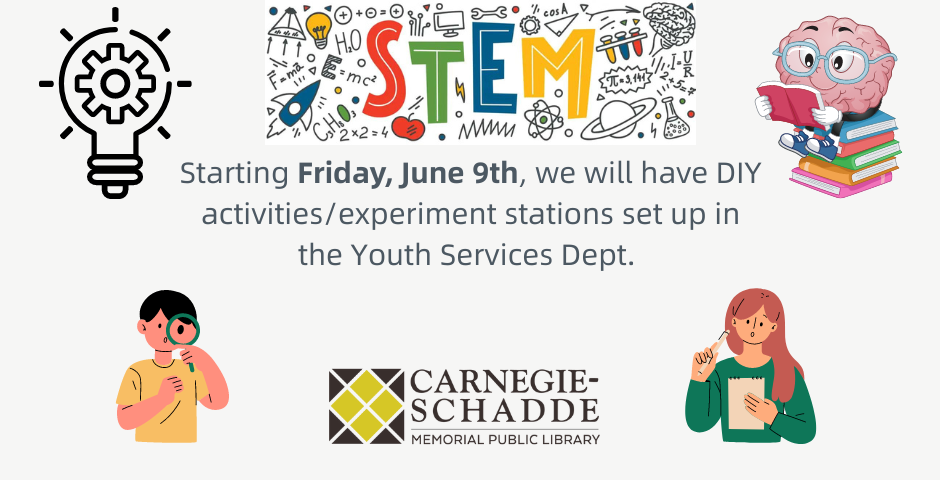 S.T.E.M. Stations S.T.E.M. Stations located in Youth Services