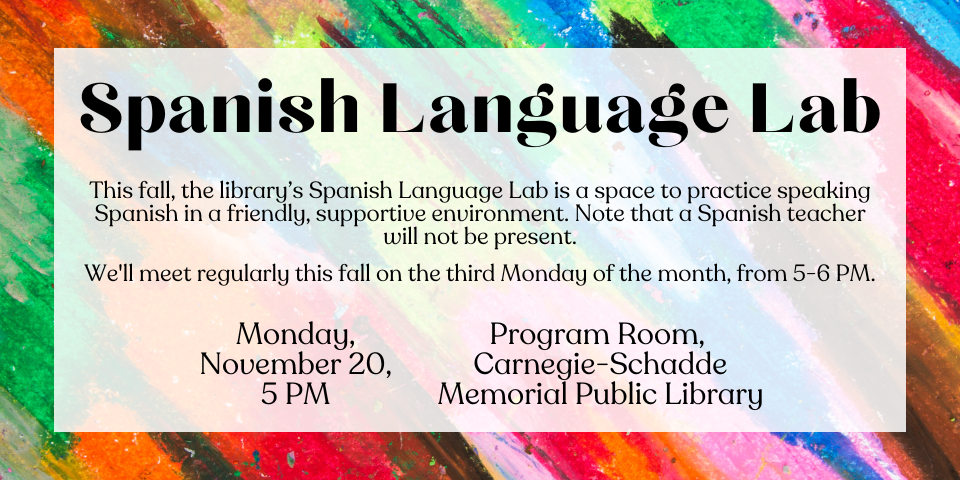 slide for Spanish Language Lab November 2023