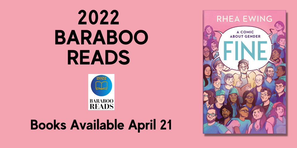 slide announcing 2022 Baraboo Reads books available April 21