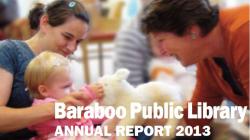Baraboo Public Library Annual Report 2013 cover